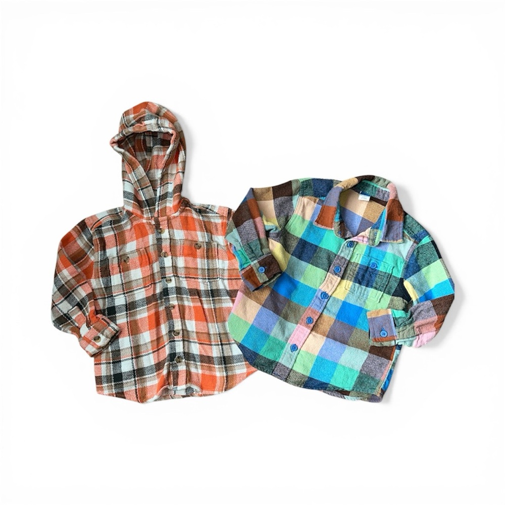 Set of 2 boys 3T Flannels